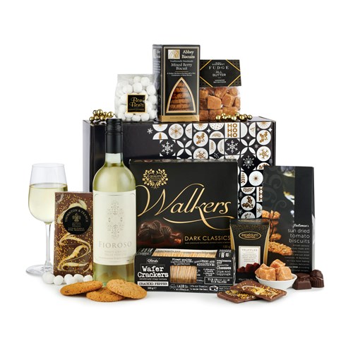 Scrumptious Selection With White Wine Hamper - Shop Today